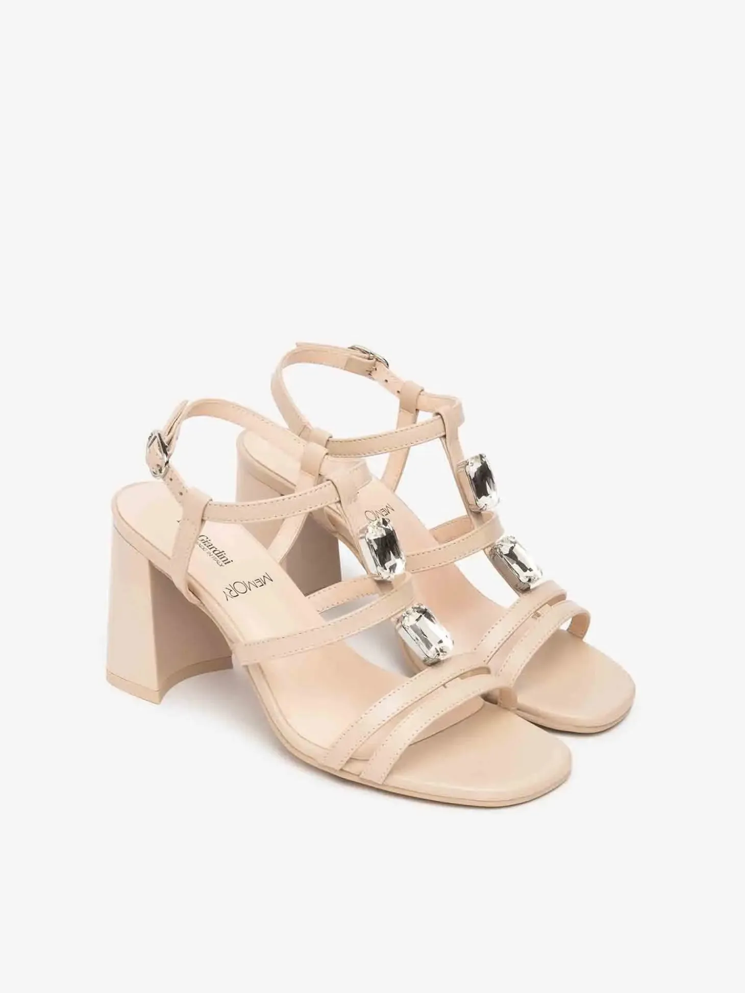SANDALO DONNA - NERO GIARDINI BEIGE - E615710D