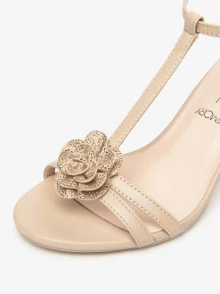SANDALO DONNA - NERO GIARDINI BEIGE - E615642DE