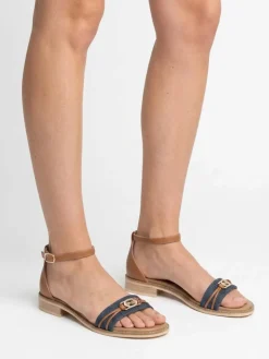 SANDALO DONNA - NERO GIARDINI JEANS - E615898D