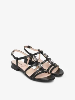 SANDALO DONNA - NERO GIARDINI NERO - E615760D
