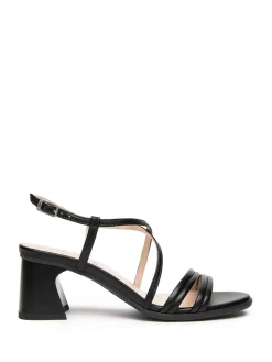SANDALO DONNA - NERO GIARDINI NERO - E615740D