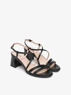 SANDALO DONNA - NERO GIARDINI NERO - E615740D