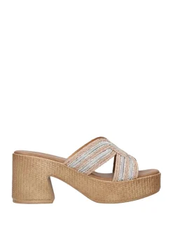 SANDALO DONNA - NINI TAUPE - SS25151
