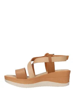 SANDALO DONNA - RIPOSELLA BEIGE - MARIELLA E WC01BX