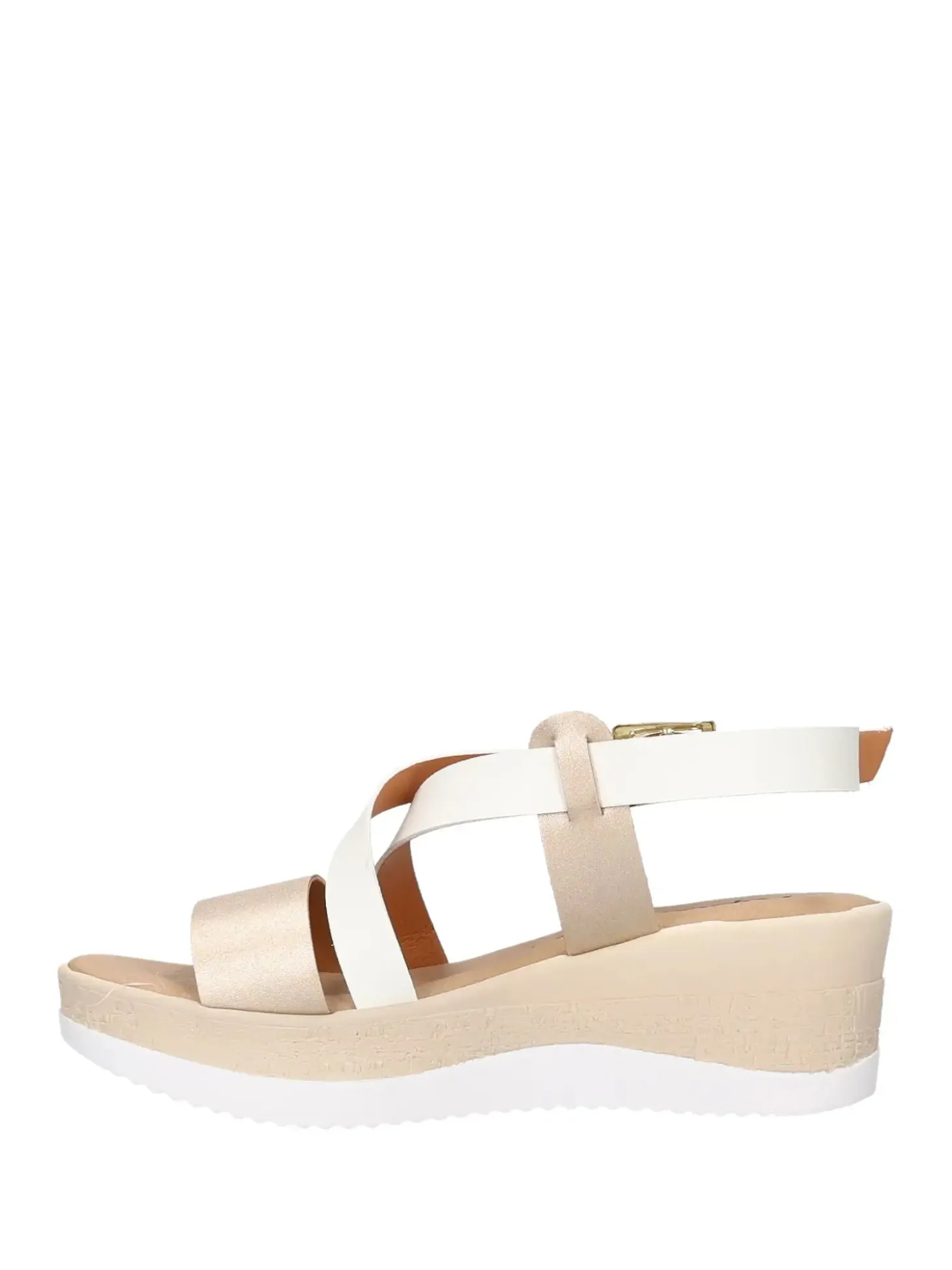 SANDALO DONNA - RIPOSELLA BIANCO - MARIELLA E WC01BX