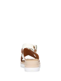 SANDALO DONNA - RIPOSELLA BIANCO - MARIA E WC00BX