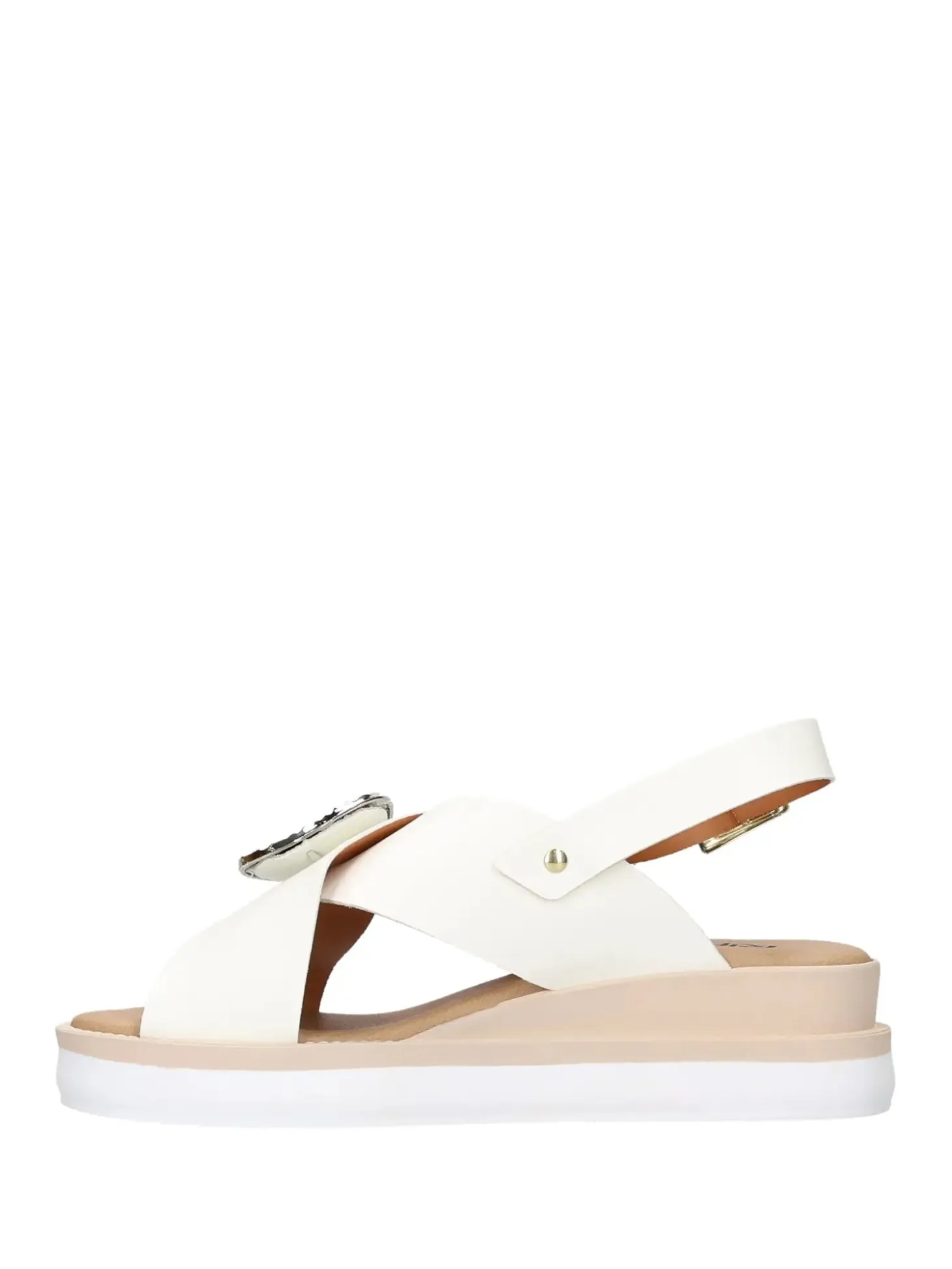 SANDALO DONNA - RIPOSELLA BIANCO - MARIA E WC00BX