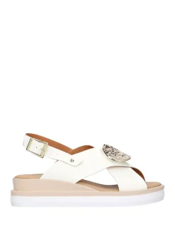 SANDALO DONNA - RIPOSELLA BIANCO - MARIA E WC00BX