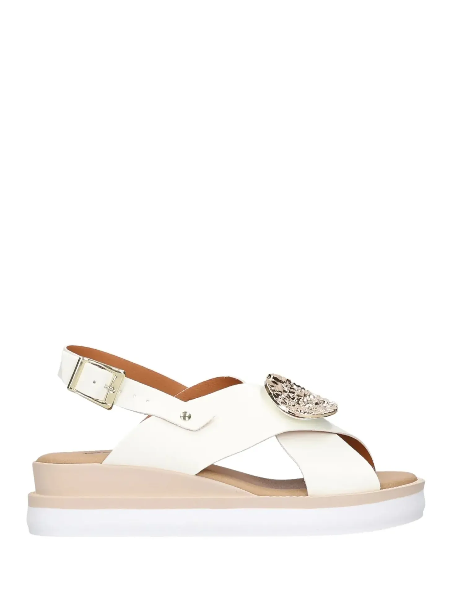 SANDALO DONNA - RIPOSELLA BIANCO - MARIA E WC00BX