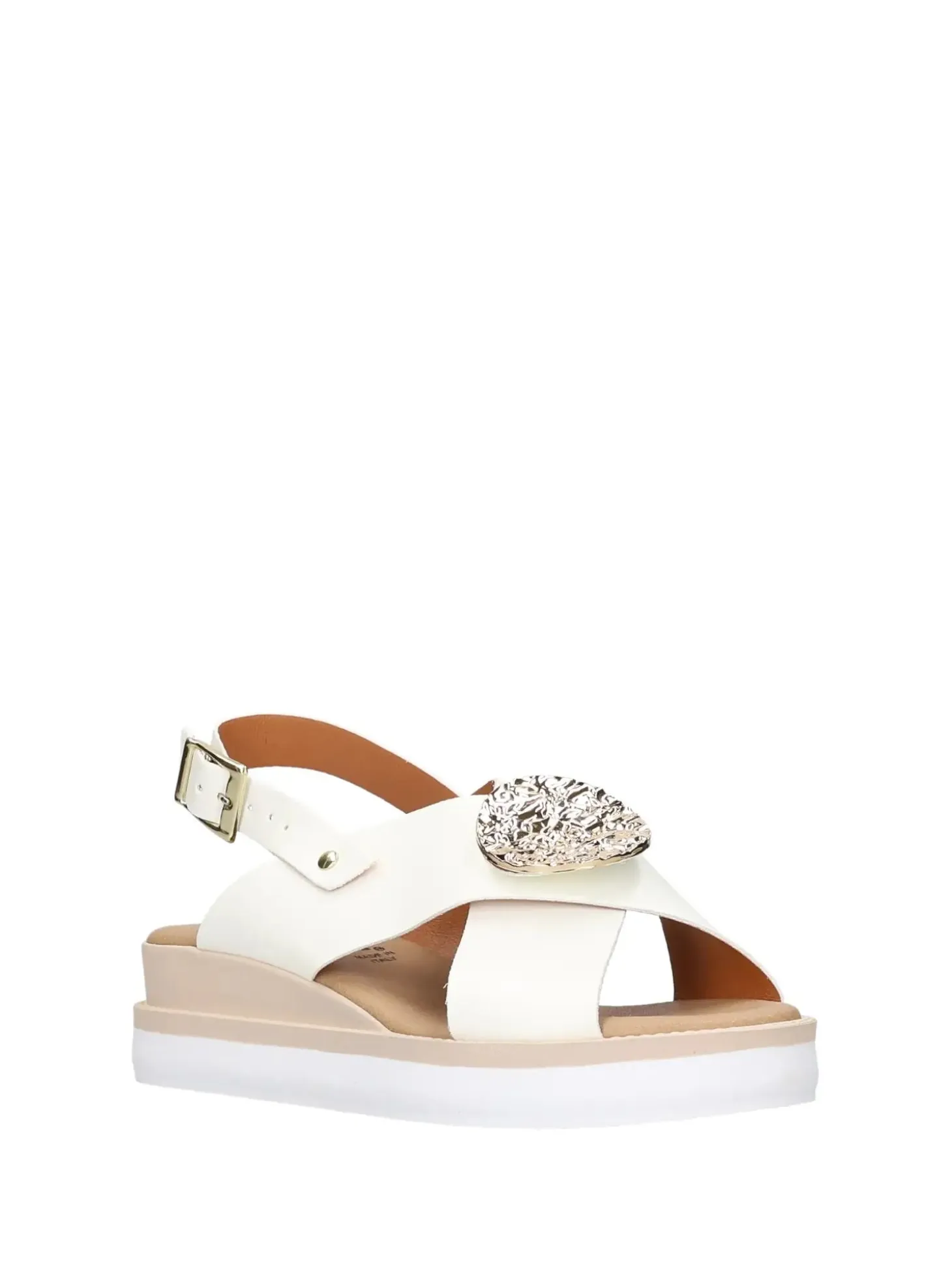 SANDALO DONNA - RIPOSELLA BIANCO - MARIA E WC00BX
