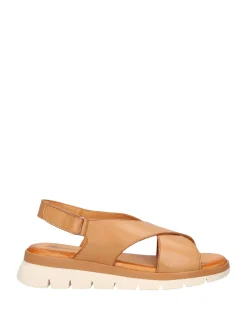 SANDALO DONNA - RIPOSELLA CUOIO - BRUNA E WC00BX