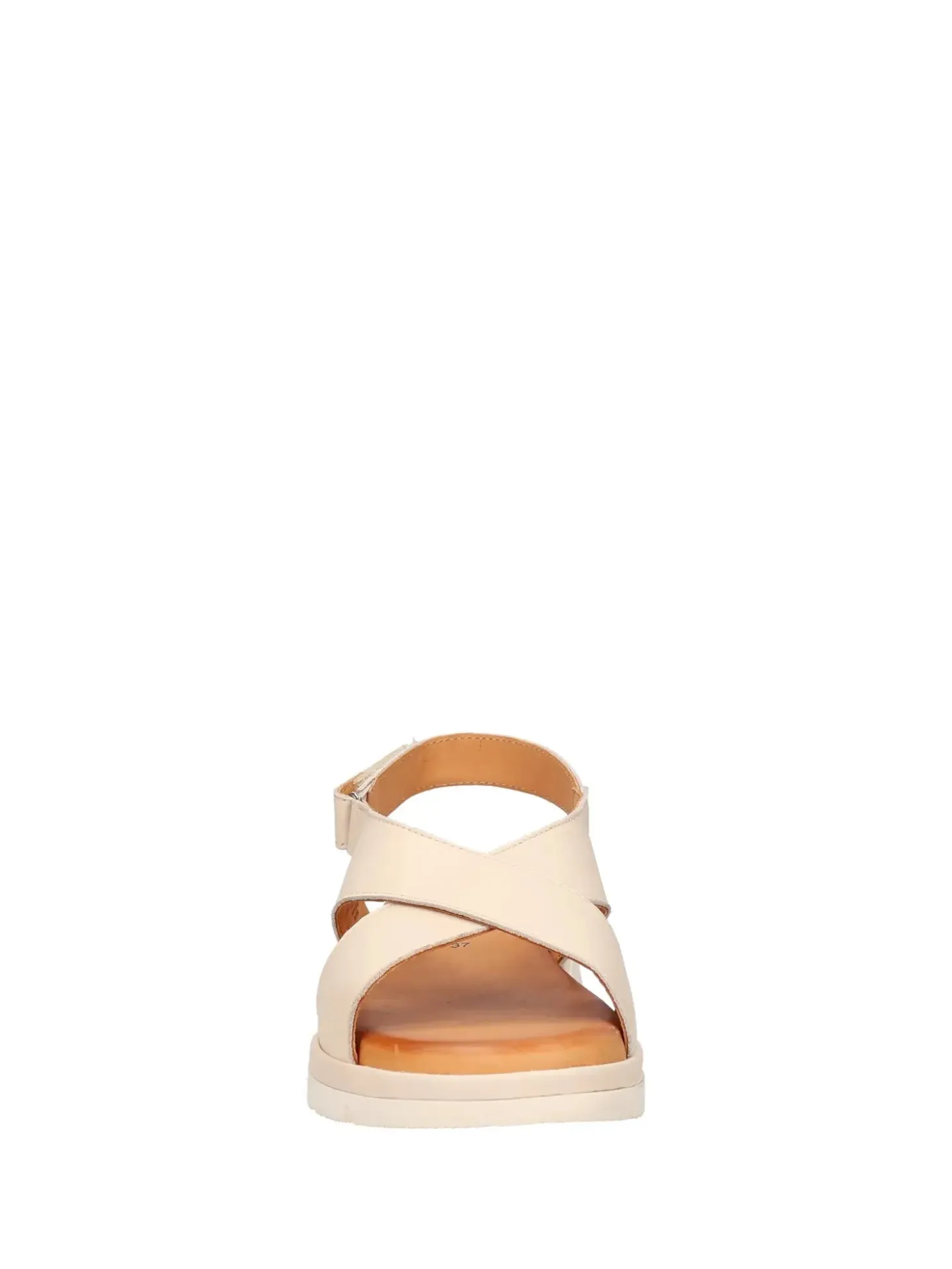 SANDALO DONNA - RIPOSELLA PANNA - BRUNA E WC00BX