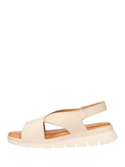 SANDALO DONNA - RIPOSELLA PANNA - BRUNA E WC00BX