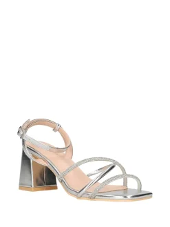 SANDALO DONNA - SWISH ARGENTO - 6072