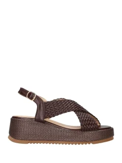SANDALO DONNA - SWISH MARRONE - 6064