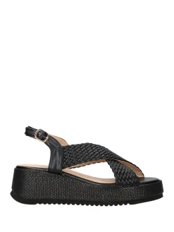 SANDALO DONNA - SWISH NERO - 6064