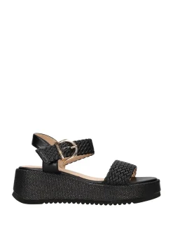 SANDALO DONNA - SWISH NERO - 6062