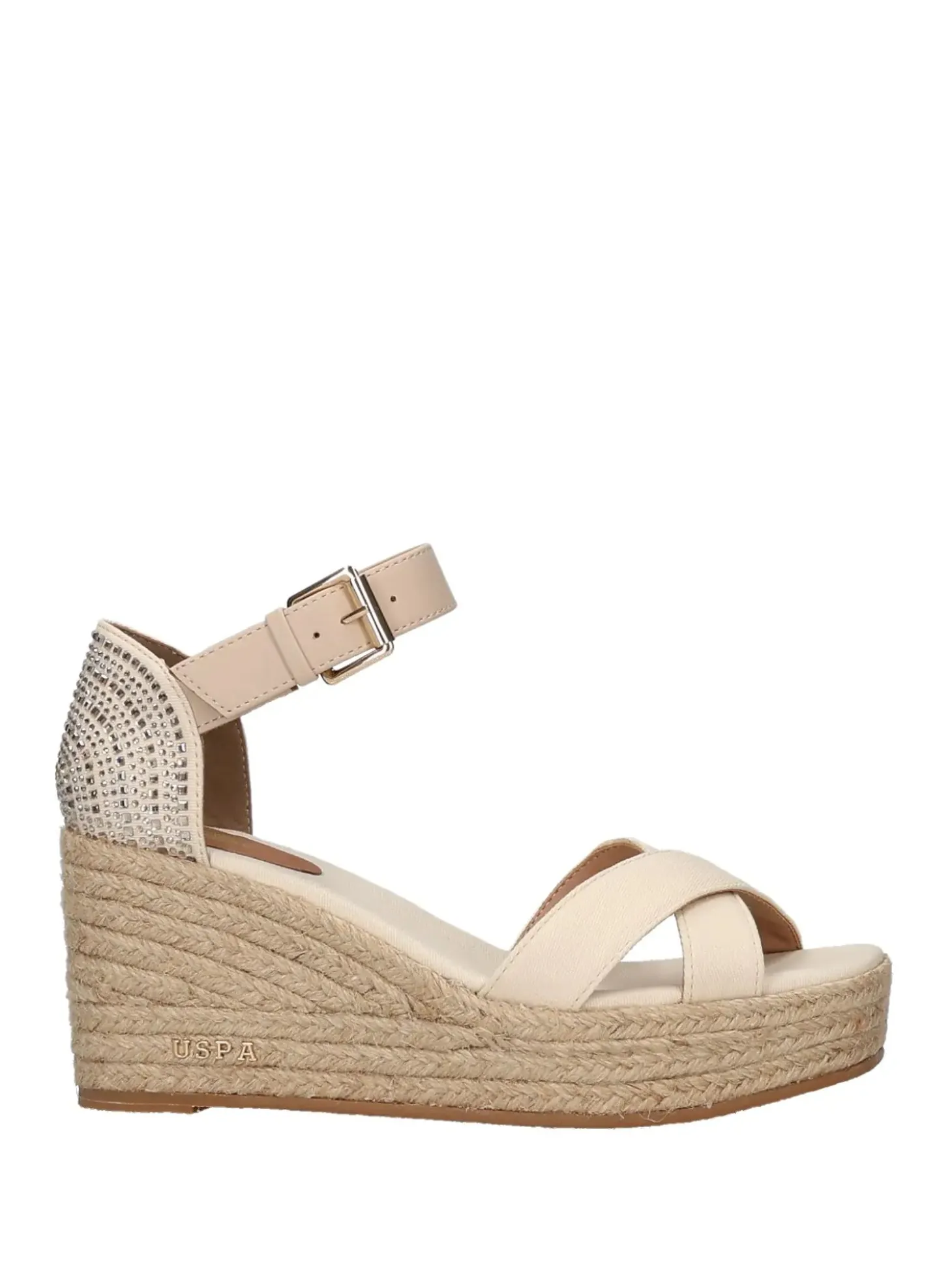 SANDALO DONNA - US POLO ASSN. BEIGE - ALYSSA025W/6C1