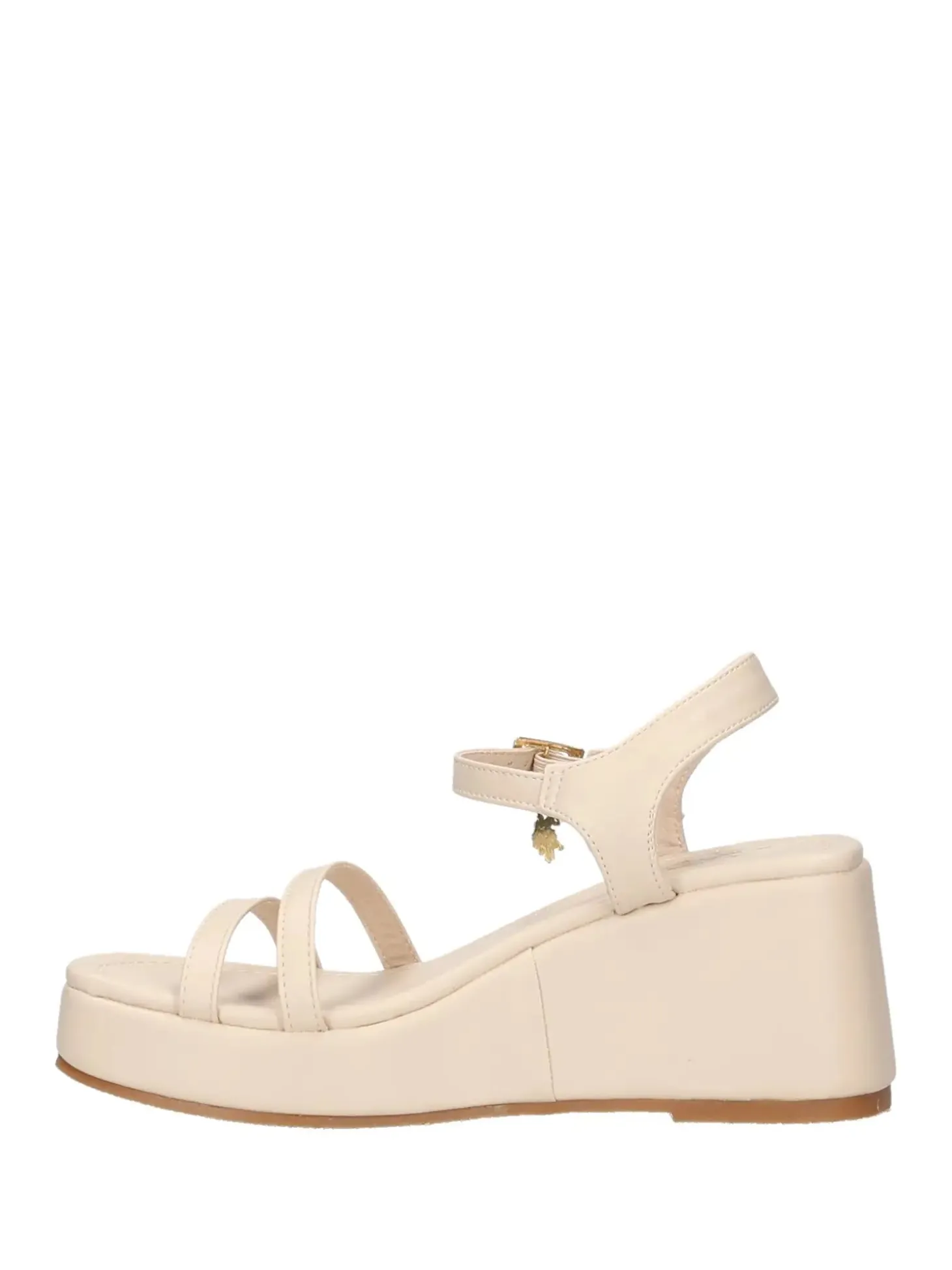 SANDALO DONNA - US POLO ASSN. BEIGE - MILLY002W/6Y1