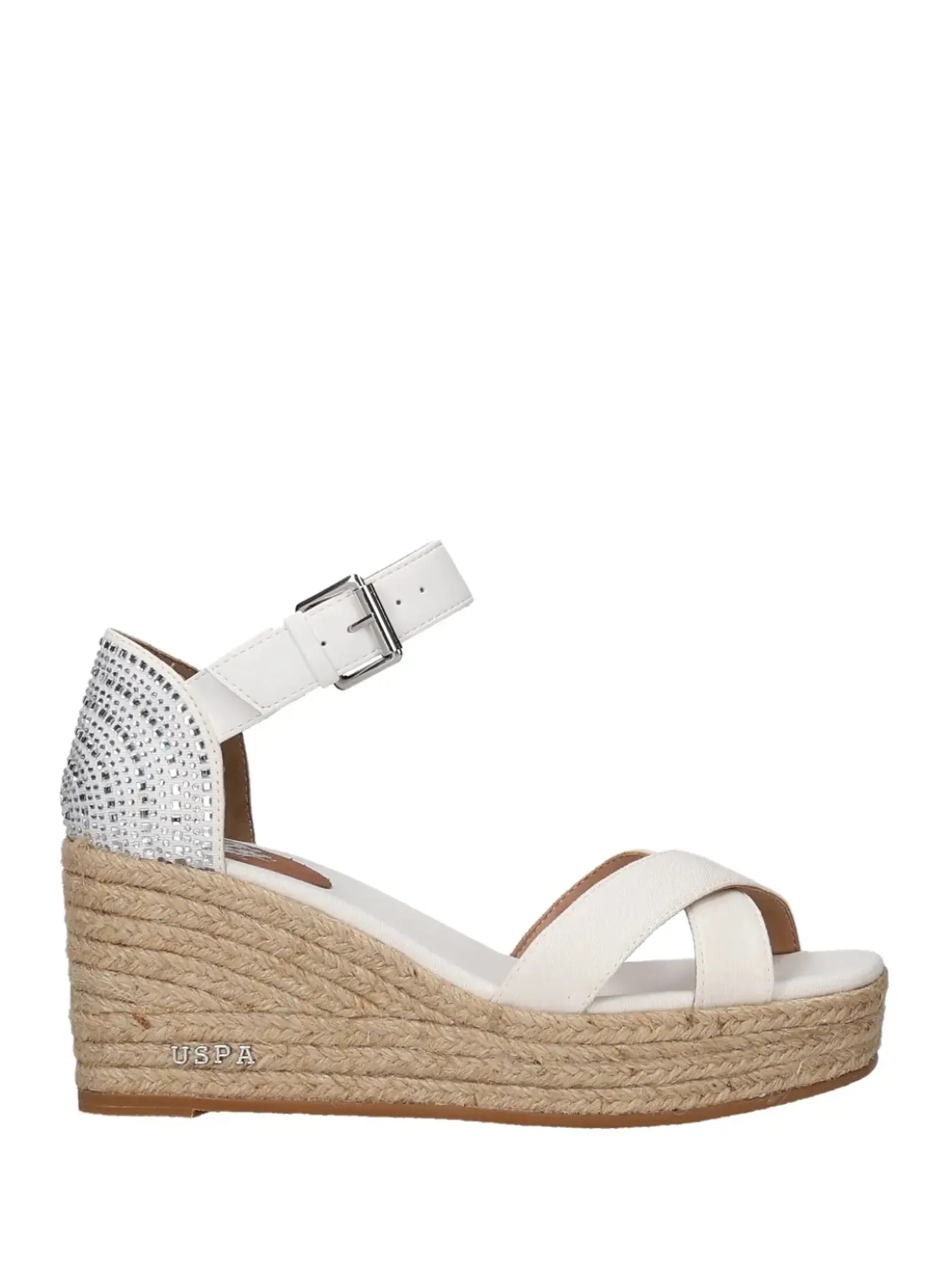 SANDALO DONNA - US POLO ASSN. BIANCO - ALYSSA025W/6C1