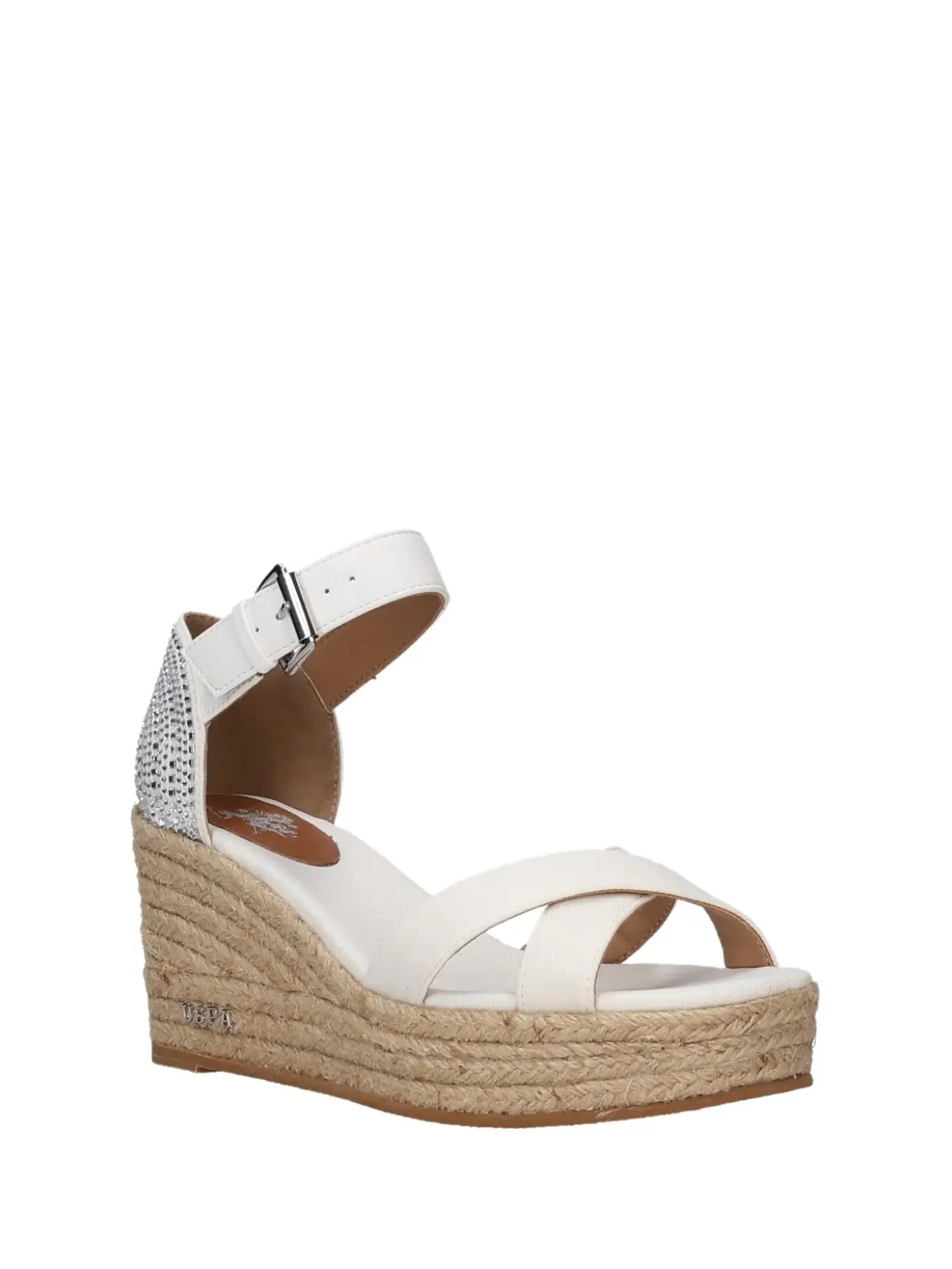 SANDALO DONNA - US POLO ASSN. BIANCO - ALYSSA025W/6C1