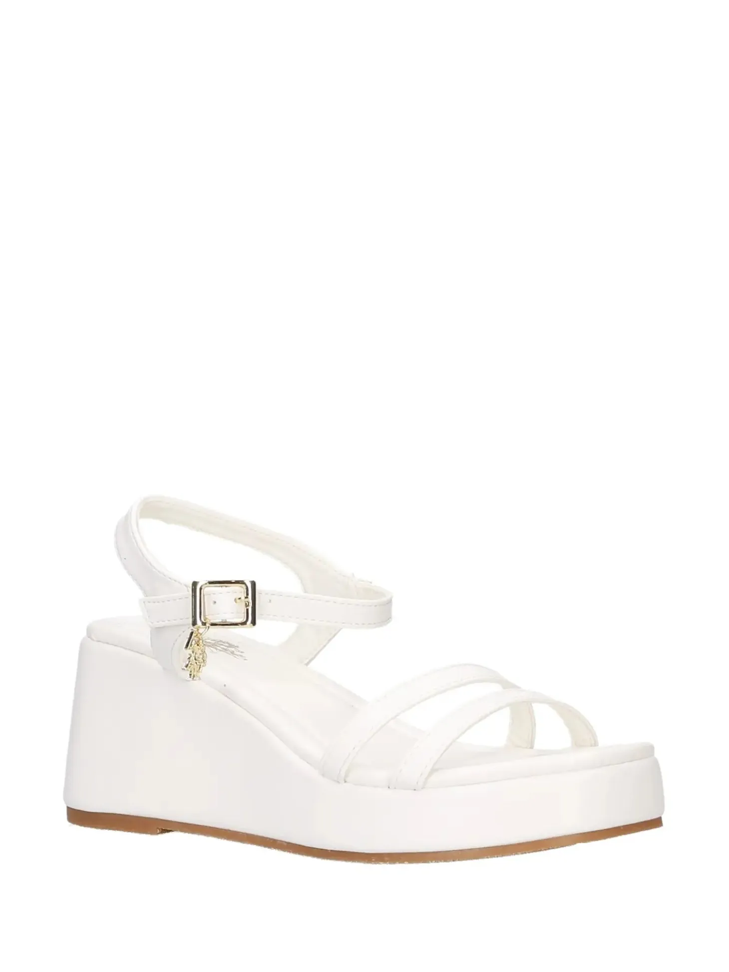SANDALO DONNA - US POLO ASSN. BIANCO - MILLY002W/6Y1