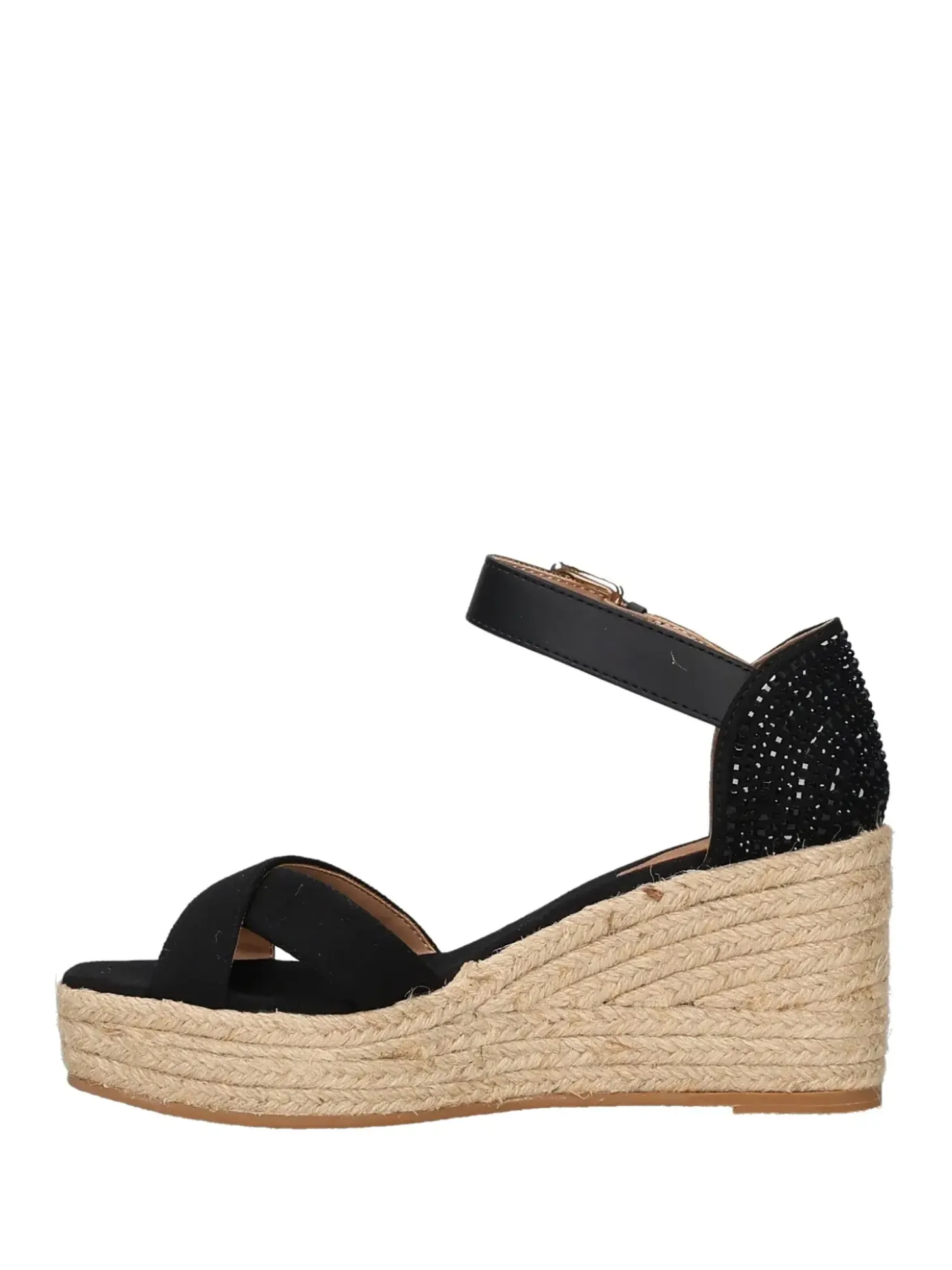 SANDALO DONNA - US POLO ASSN. NERO - ALYSSA025W/6C1