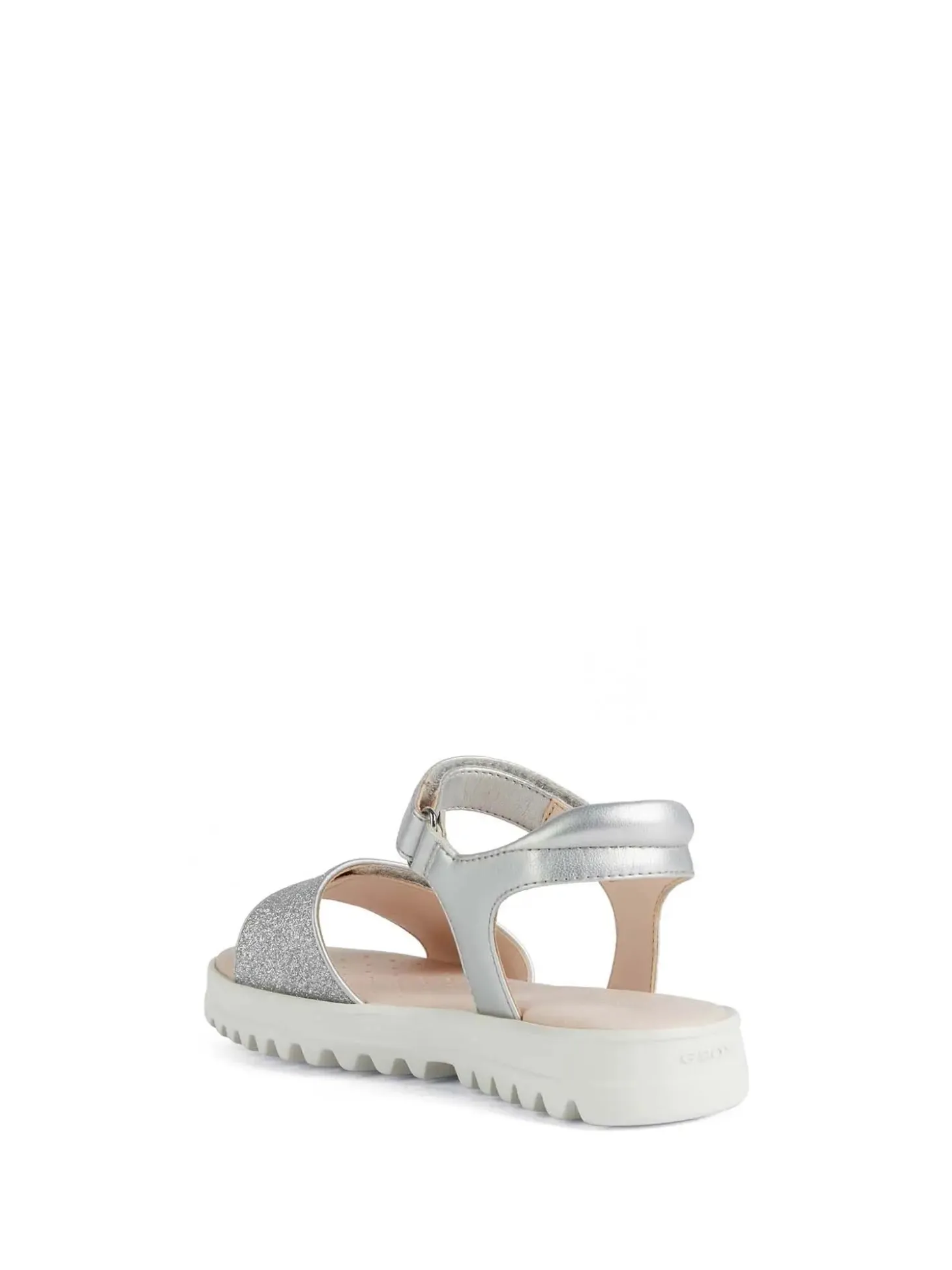 SANDALO RAGAZZA - GEOX ARGENTO - J256EB 0NFEW