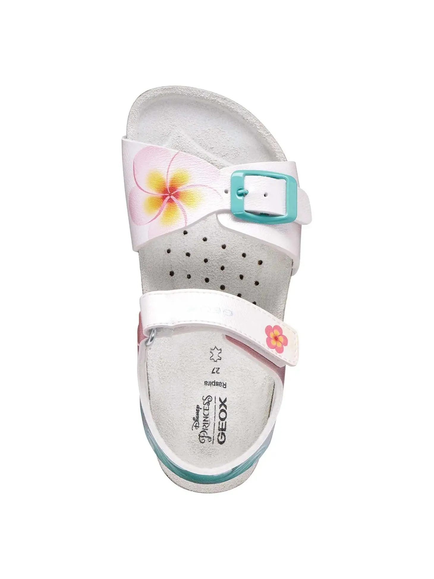 SANDALO RAGAZZA - GEOX BIANCO - J558MG 000NF