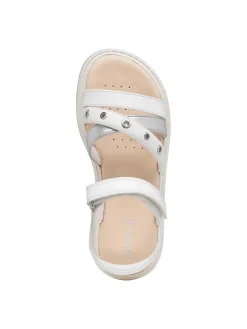 SANDALO RAGAZZA - GEOX BIANCO - J45DBI 000BC