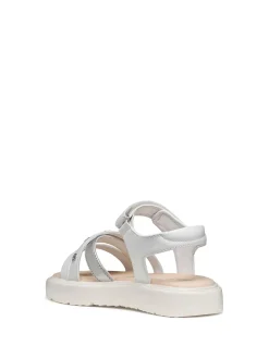 SANDALO RAGAZZA - GEOX BIANCO - J45DBI 000BC