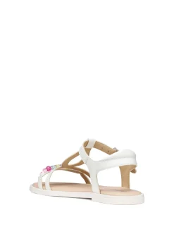 SANDALO RAGAZZA - GEOX BIANCO - J6535H 000BC