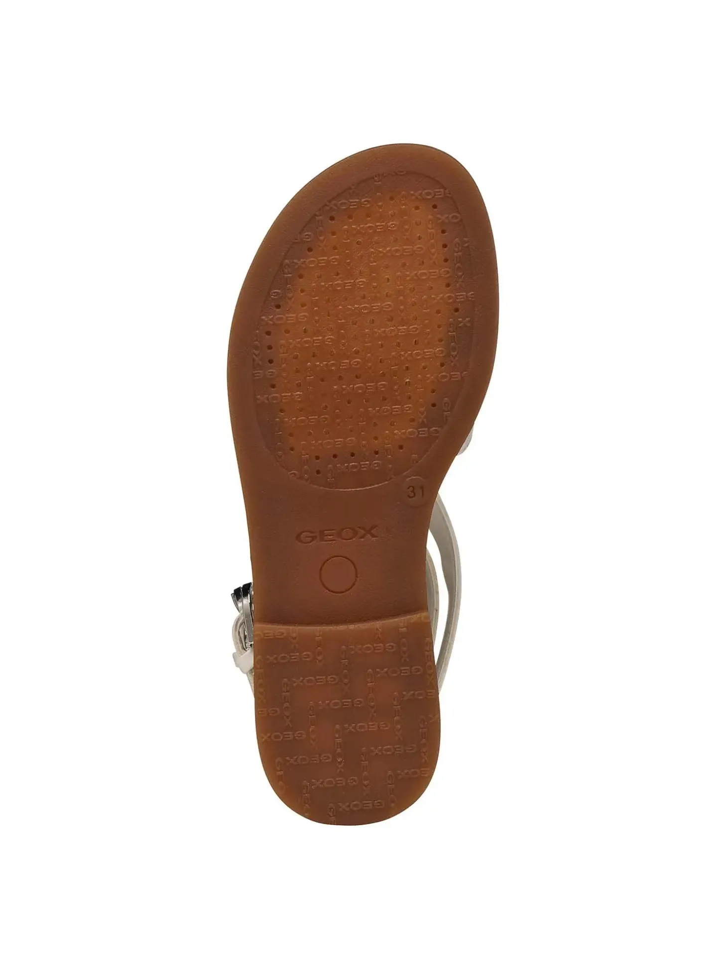 SANDALO RAGAZZA - GEOX BIANCO-MULTI - J6535D 000BC