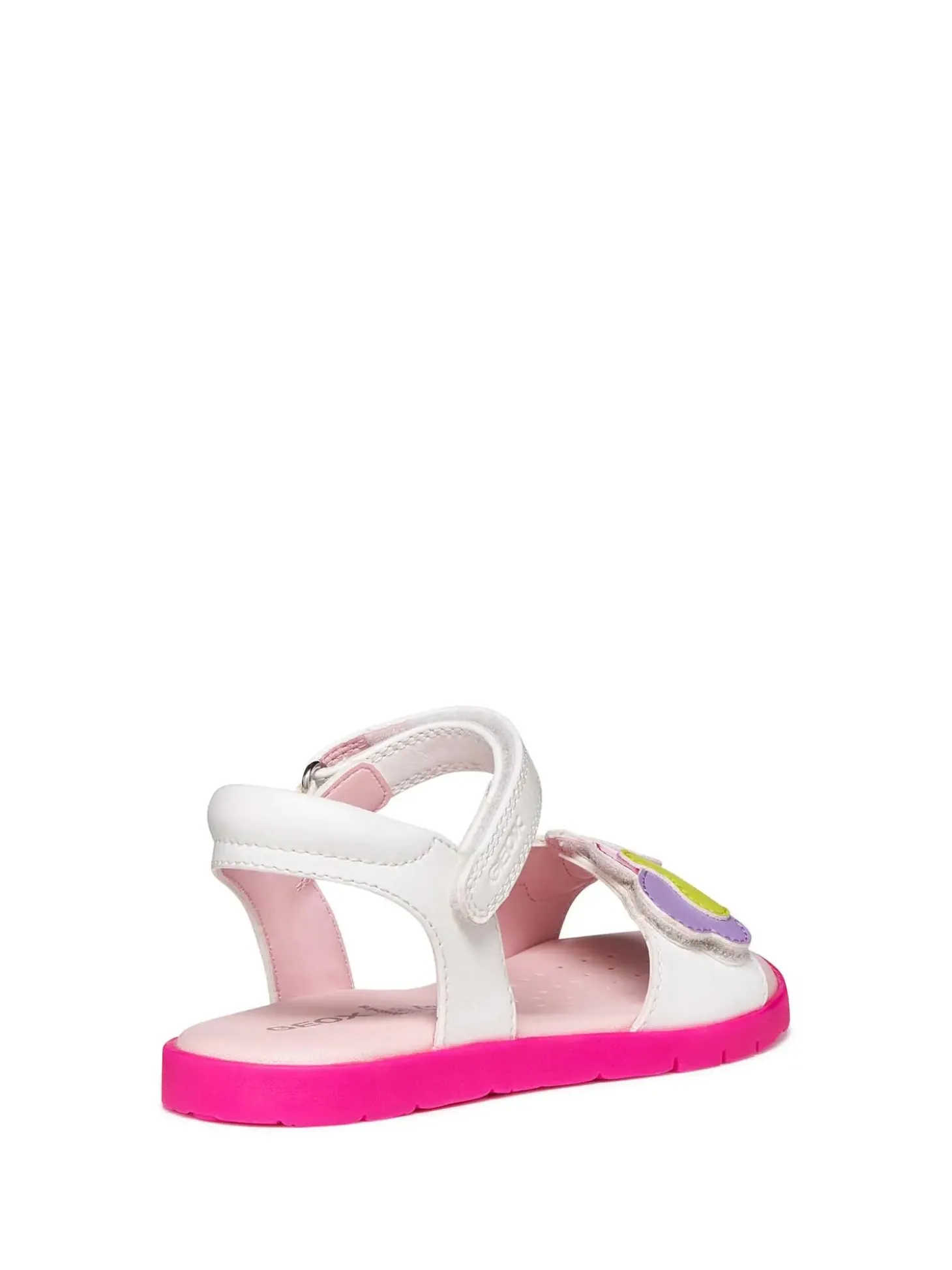 SANDALO RAGAZZA - GEOX BIANCO-MULTI - J65P1D 000BC