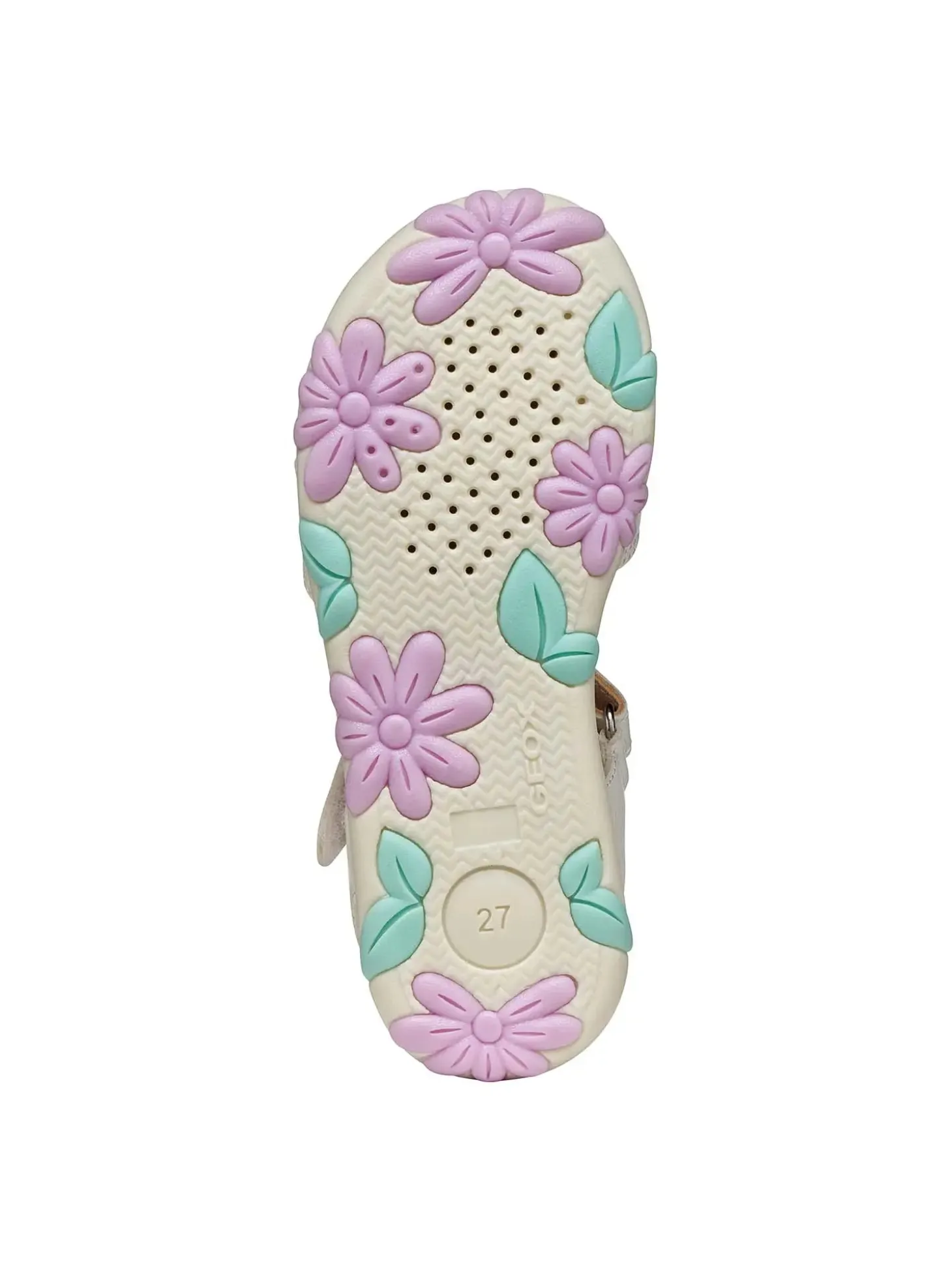 SANDALO RAGAZZA - GEOX BIANCO-ROSA - J658ZB 05402