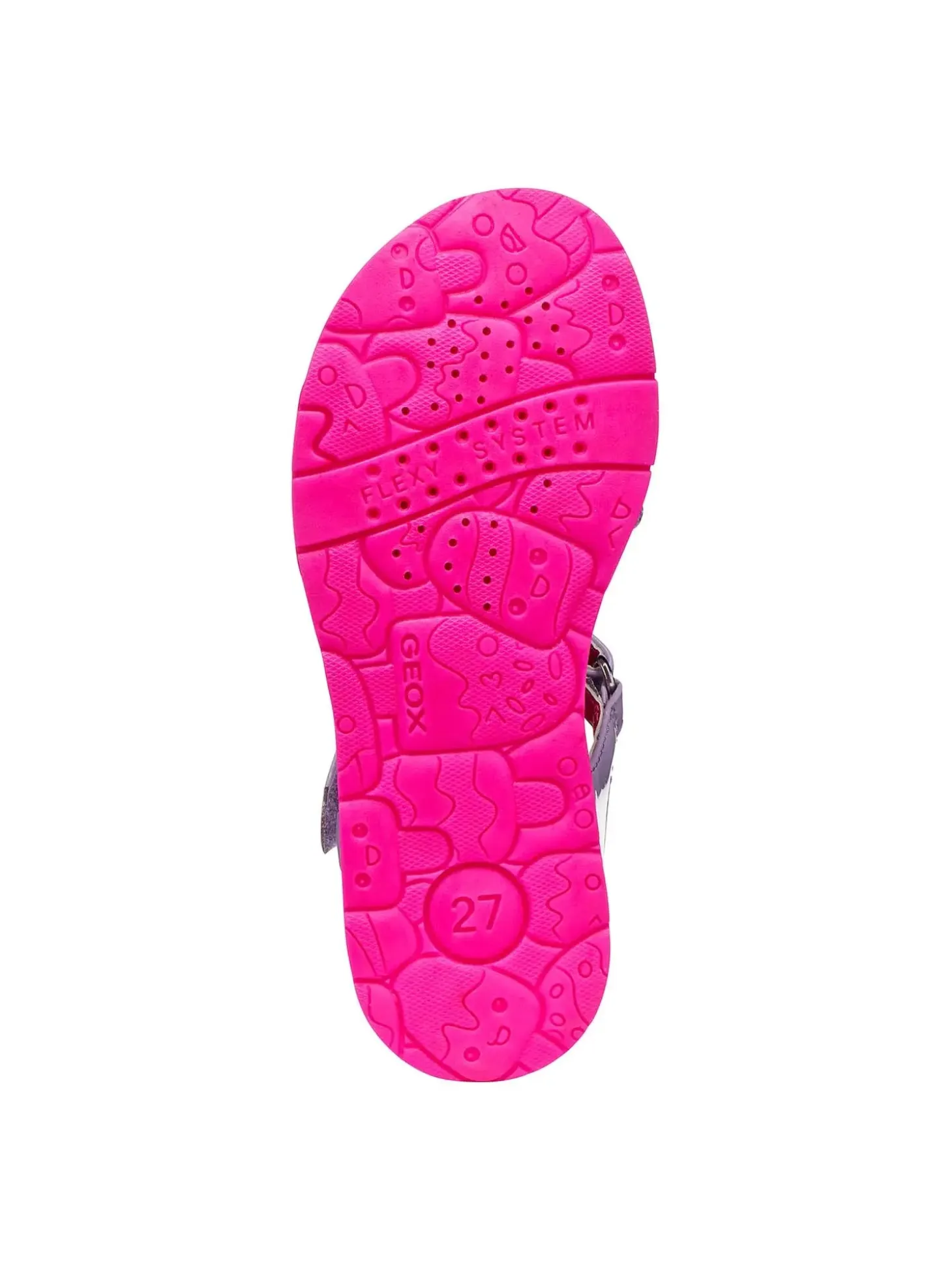 SANDALO RAGAZZA - GEOX LILLA-FUXIA - J65P1C 000HH