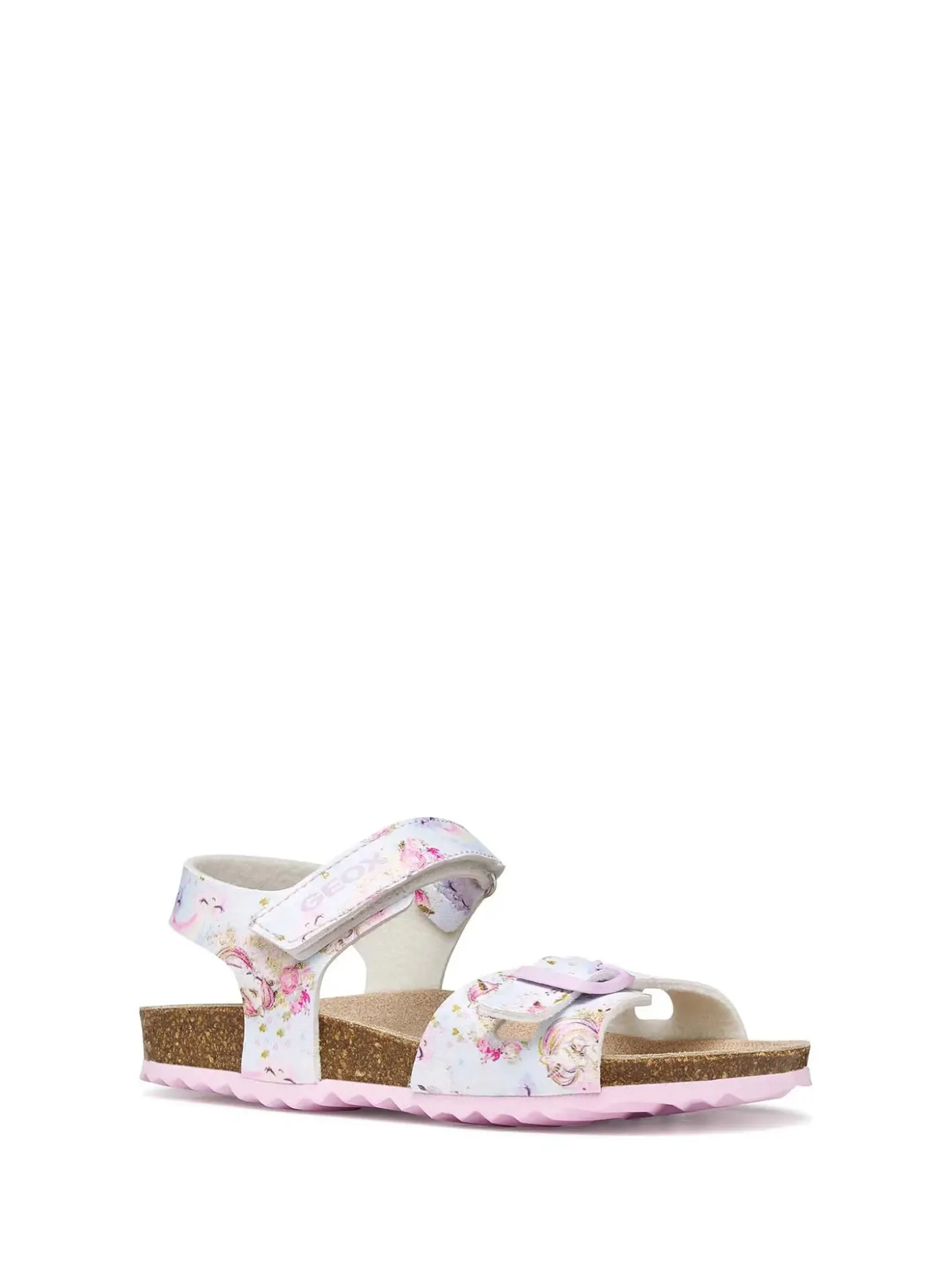 SANDALO RAGAZZA - GEOX ROSA - J028MC 00004