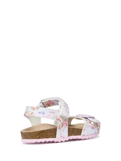 SANDALO RAGAZZA - GEOX ROSA - J028MC 00004