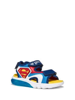 SANDALO RAGAZZO - GEOX BLU-ROSSO - J65MXC 01454