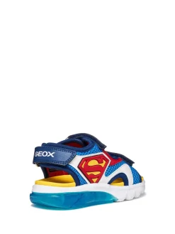 SANDALO RAGAZZO - GEOX BLU-ROSSO - J65MXC 01454
