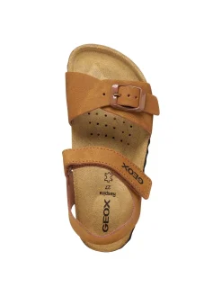 SANDALO RAGAZZO - GEOX MARRONE - J028LB 0002V