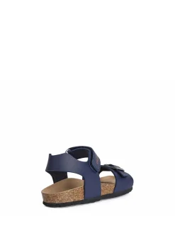 SANDALO RAGAZZO - GEOX NAVY-ROSSO - J028LB 00054