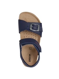 SANDALO RAGAZZO - GEOX NAVY-ROSSO - J028LB 00054