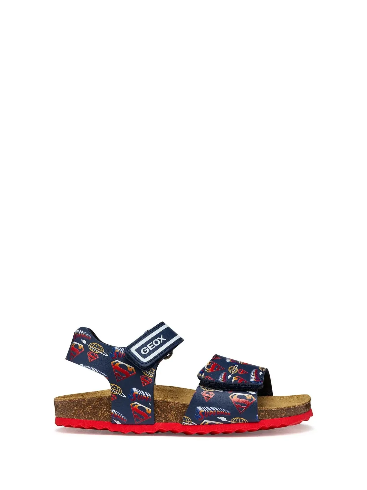 SANDALO RAGAZZO - GEOX NAVY-ROSSO - J658LC 0006A