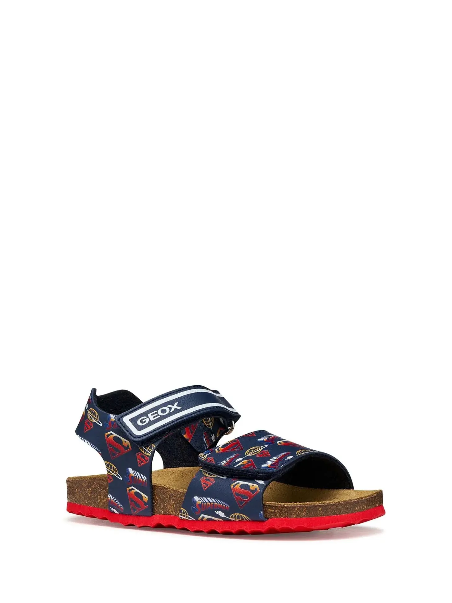 SANDALO RAGAZZO - GEOX NAVY-ROSSO - J658LC 0006A
