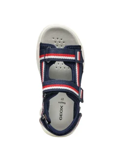 SANDALO RAGAZZO - GEOX NAVY-ROSSO - J55F1C 01511