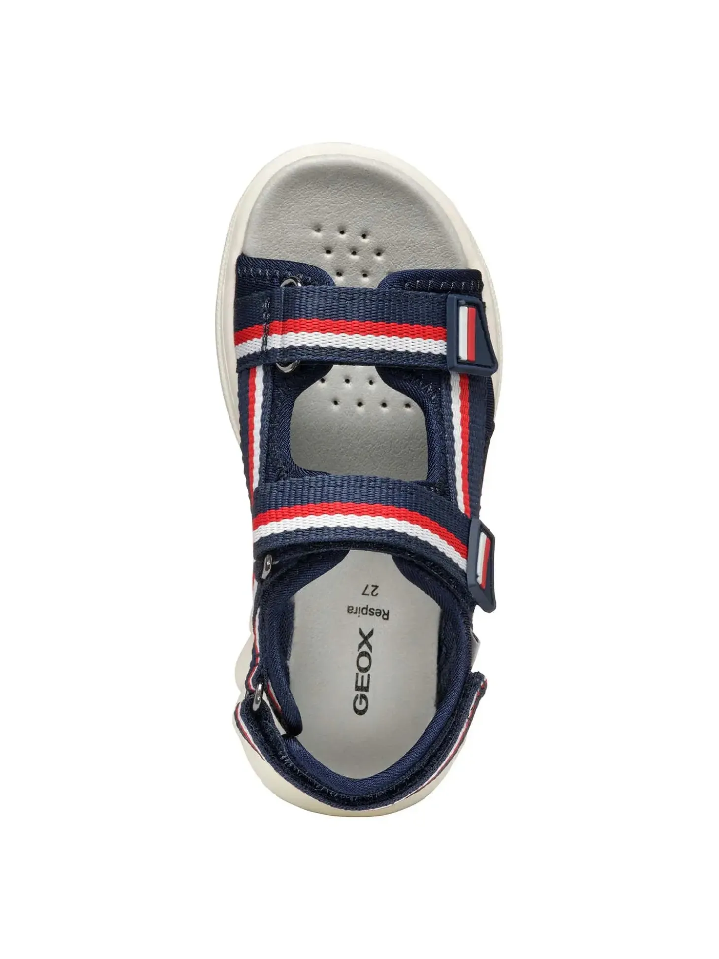 SANDALO RAGAZZO - GEOX NAVY-ROSSO - J55F1C 01511