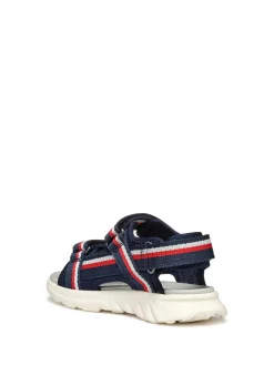 SANDALO RAGAZZO - GEOX NAVY-ROSSO - J55F1C 01511