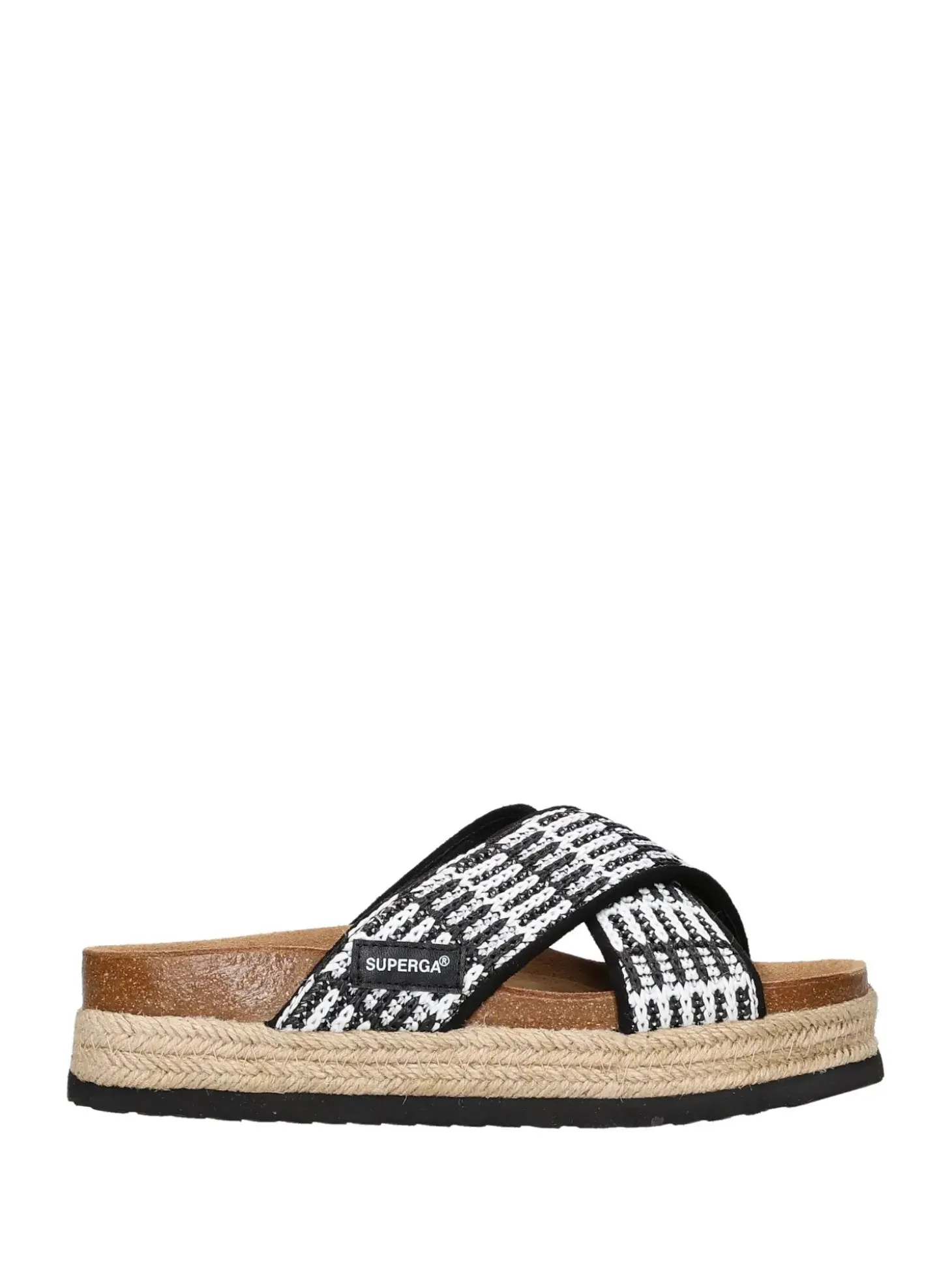 SCALZATO DONNA - SUPERGA NERO - S11Y722