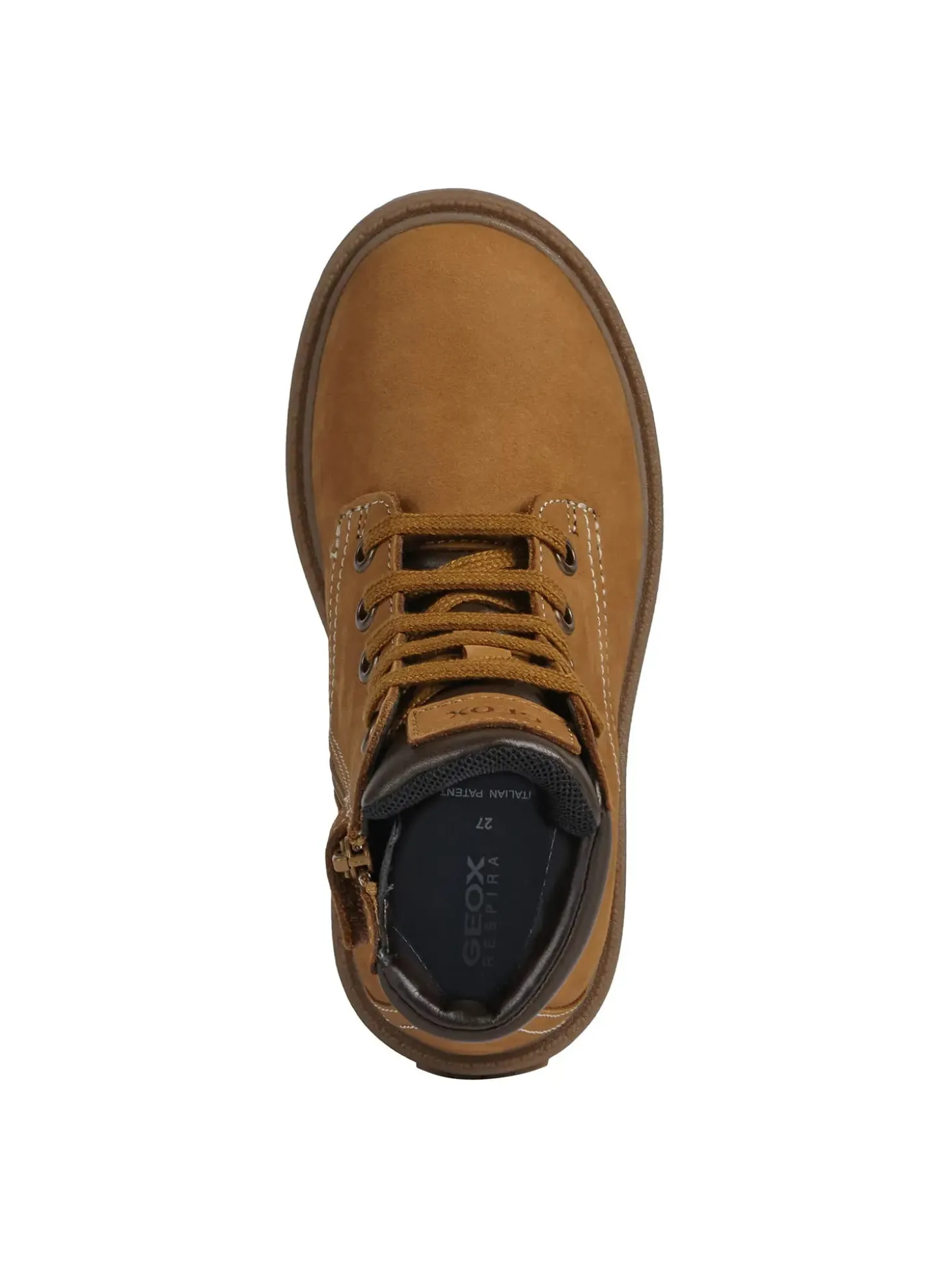 SCARPONCINO RAGAZZO - GEOX GIALLO-MARRONE - J16FAB 032BC